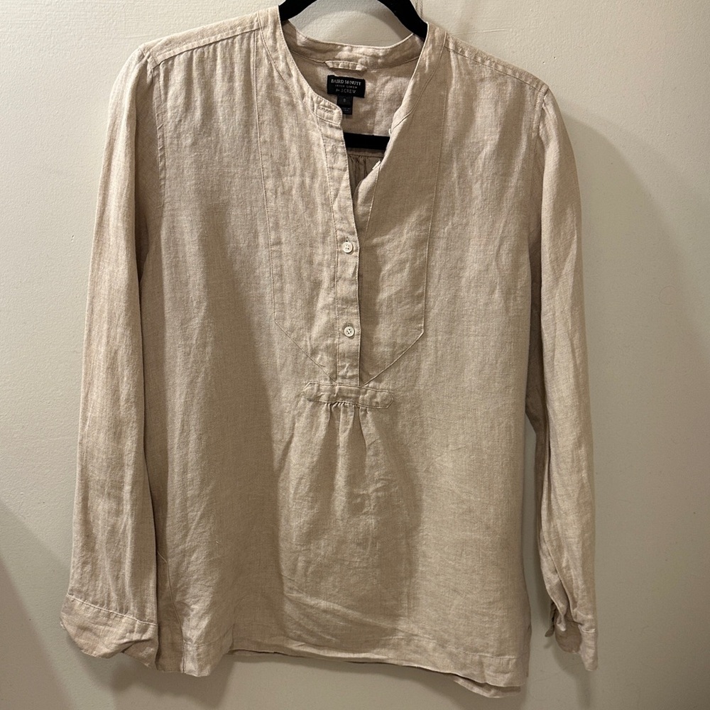 Baird McNutt for Jcrew linen popover